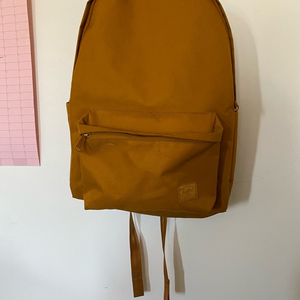 Mustard Yellow Backpack